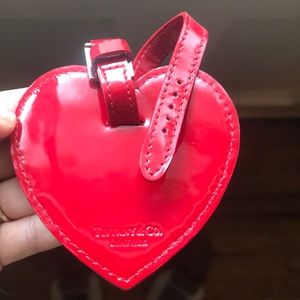 Tiffany & Co Leather ❤️  Luggage Tag
